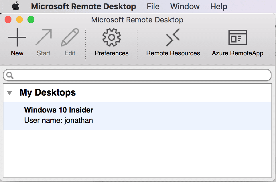 microsoft remote desktop beta client for mac